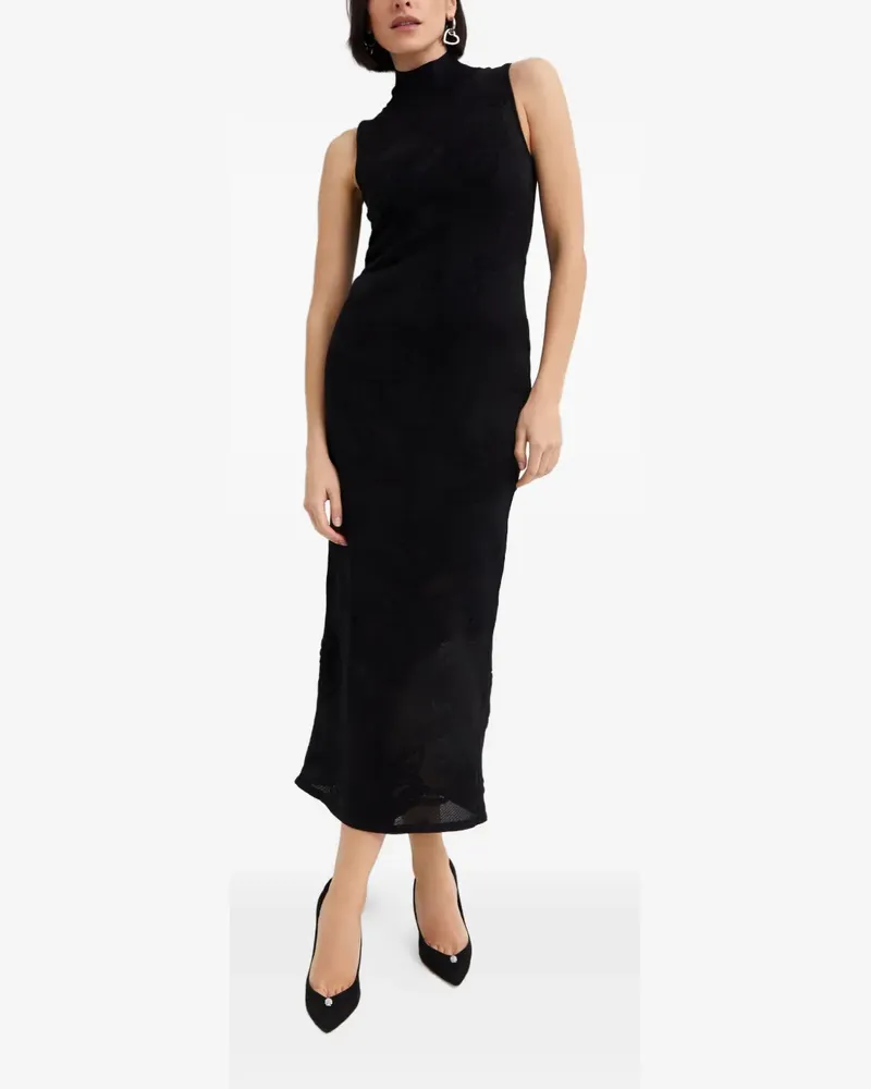Hervé Léger maxi sleeveless dress - Schwarz Schwarz