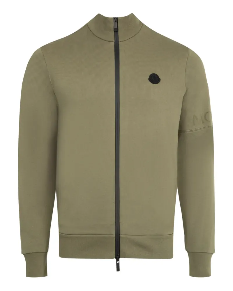 Moncler Sweatshirt mit Reißverschluss - Grün Grün