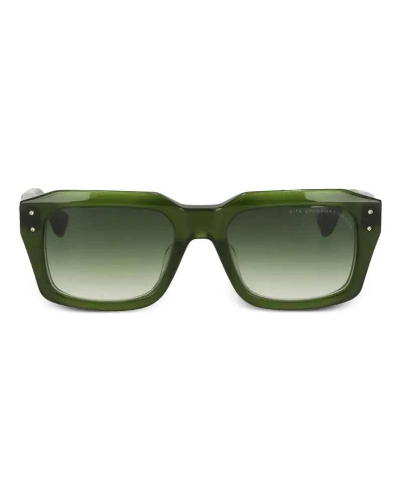 DITA Grandmaster-Nine Sonnenbrille mit eckigem Gestell - Grün Grün