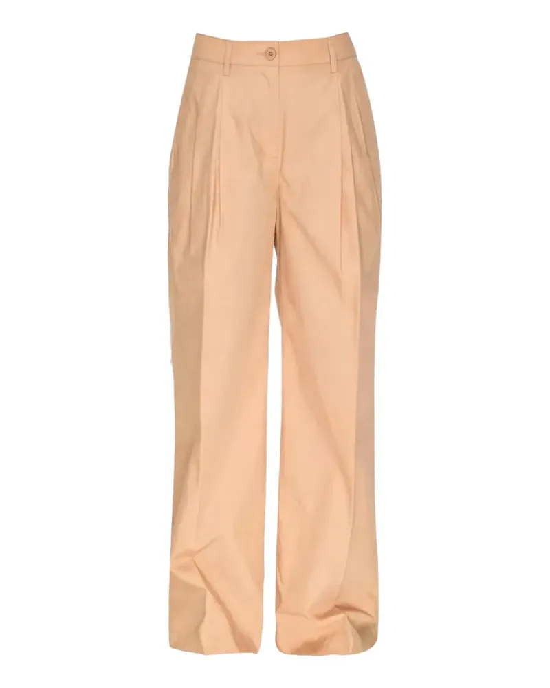 ECOALF Oniar pleated trousers - Nude Nude