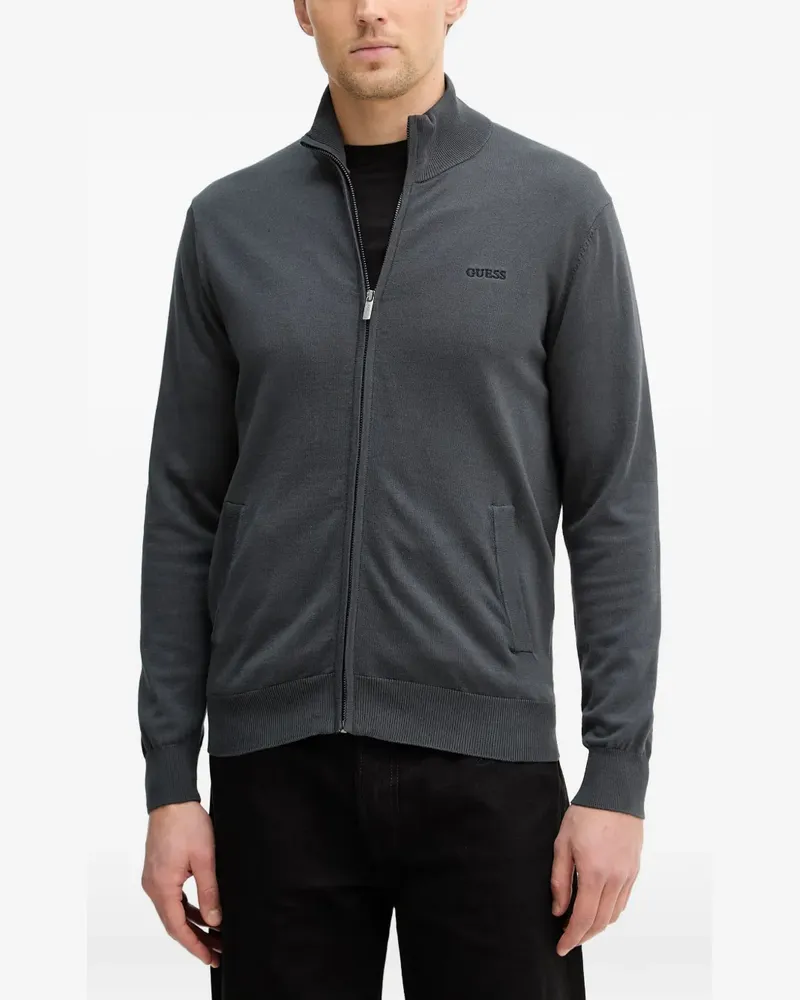 Guess Cardigan mit Reißverschluss - Grau Grau