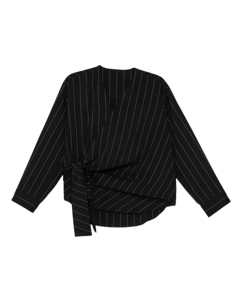 JNBY Bluse mit Nadelstreifen - Schwarz Schwarz