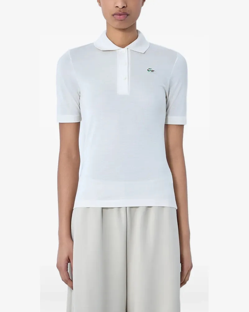 Lacoste Poloshirt aus Piqué - Nude Nude