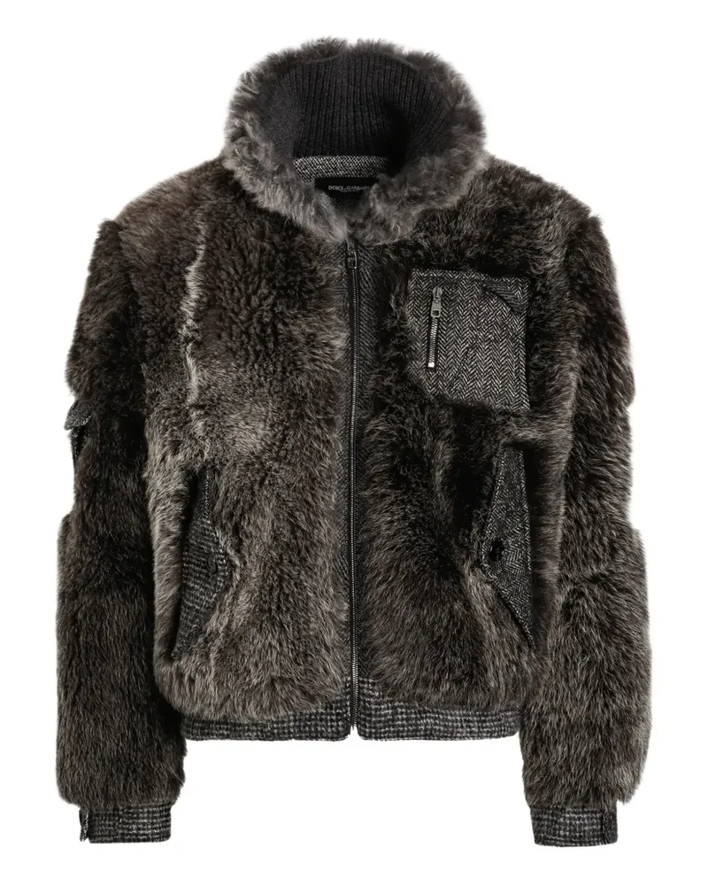 Dolce & Gabbana Cardigan mit Reißverschluss - Braun Braun