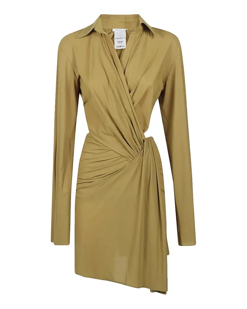 Amazuìn Ines mini dress - Grün Grün