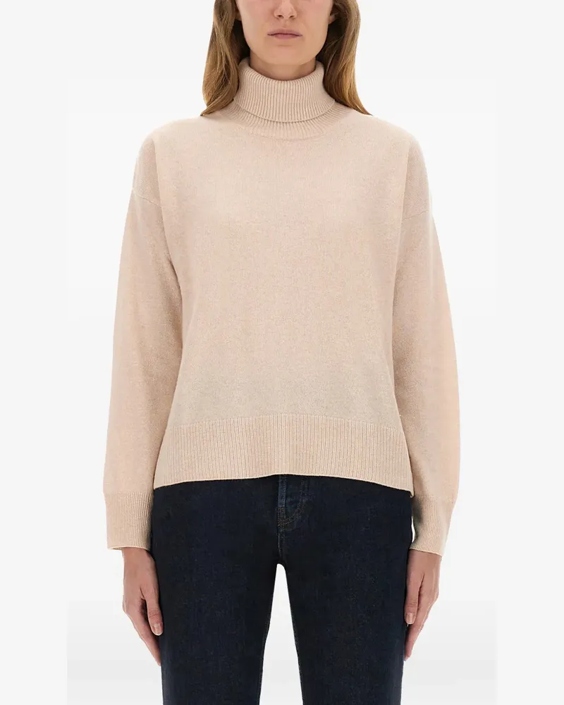 Woolrich roll-neck knitted top - Rosa Rosa