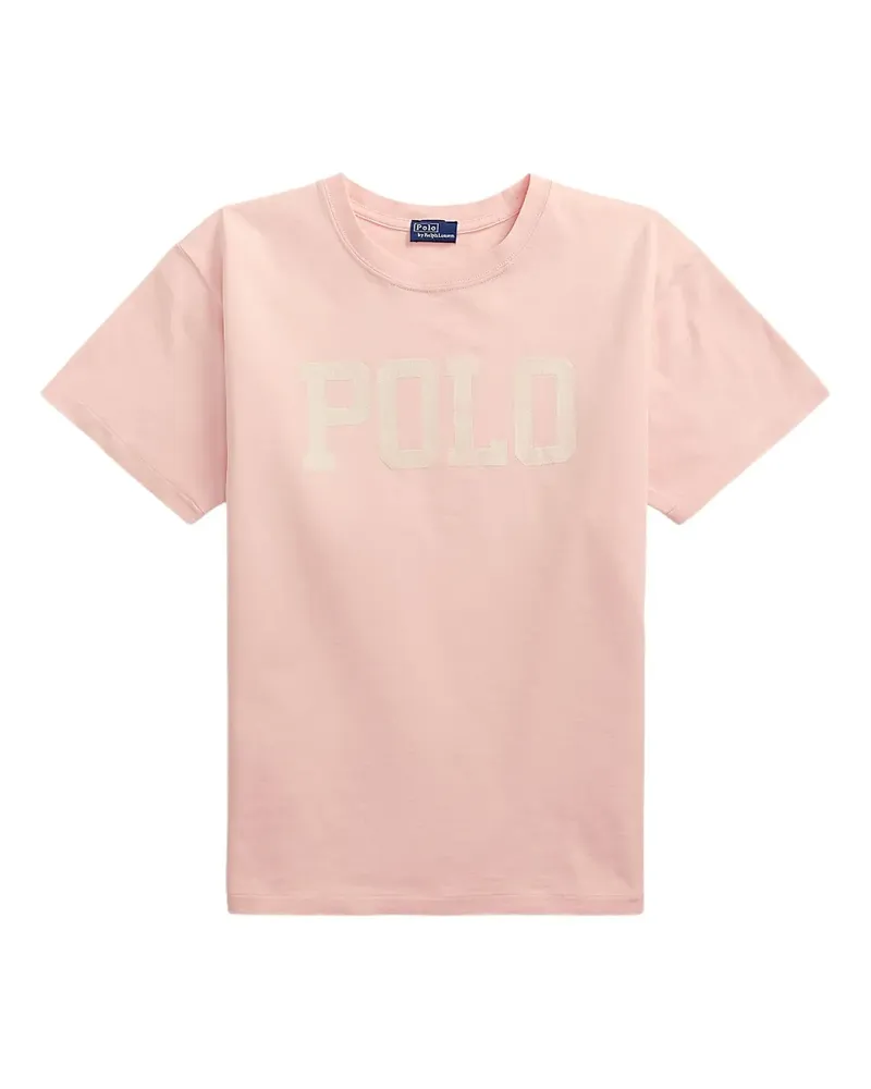 Ralph Lauren T-Shirt mit Logo-Print - Rosa Rosa