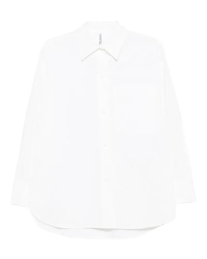 Liviana Conti chest-pocket button-fastening shirt - Weiß Weiß