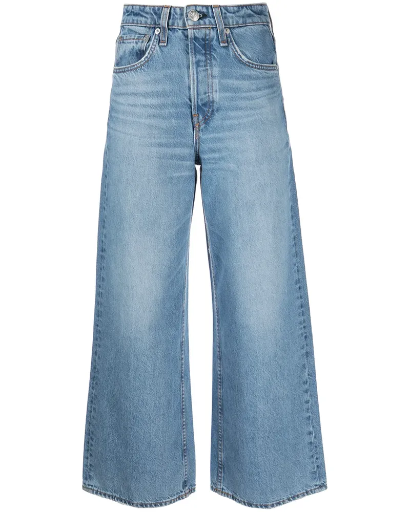 Rag & Bone Maya Wide-Leg-Jeans - Blau Blau