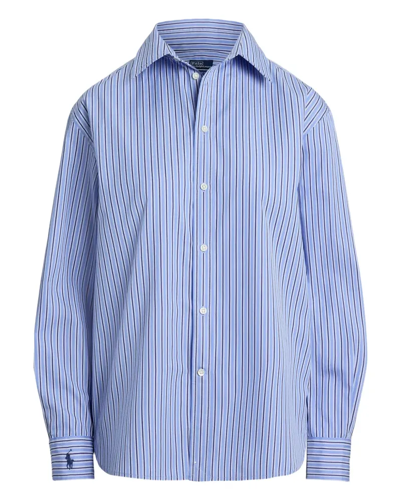 Ralph Lauren Gestreiftes Hemd - Blau Blau