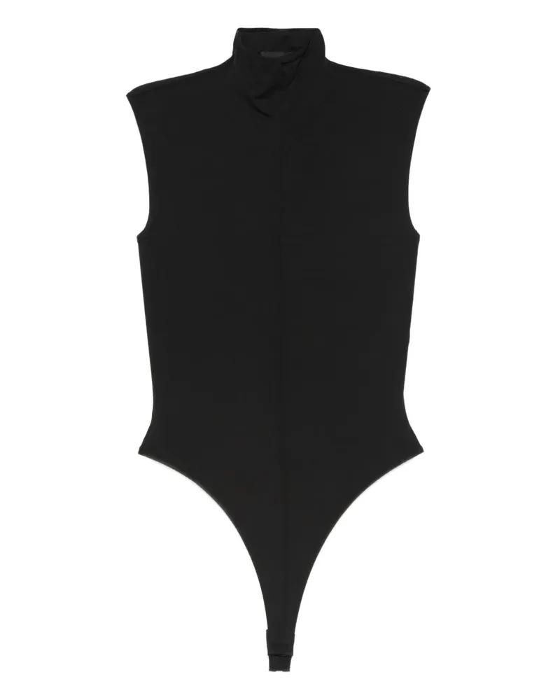WARDROBE.NYC high-neck sleeveless bodysuit - Schwarz Schwarz