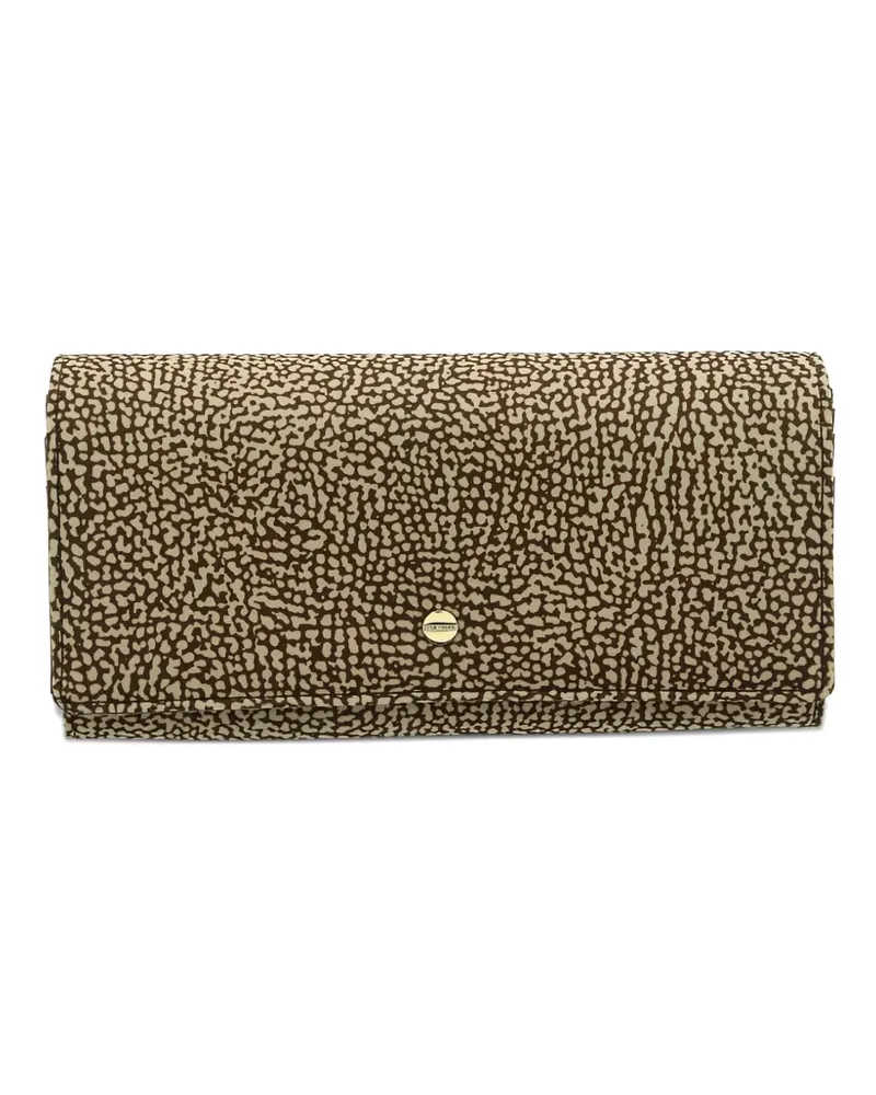 Borbonese printed wallet - Braun Braun