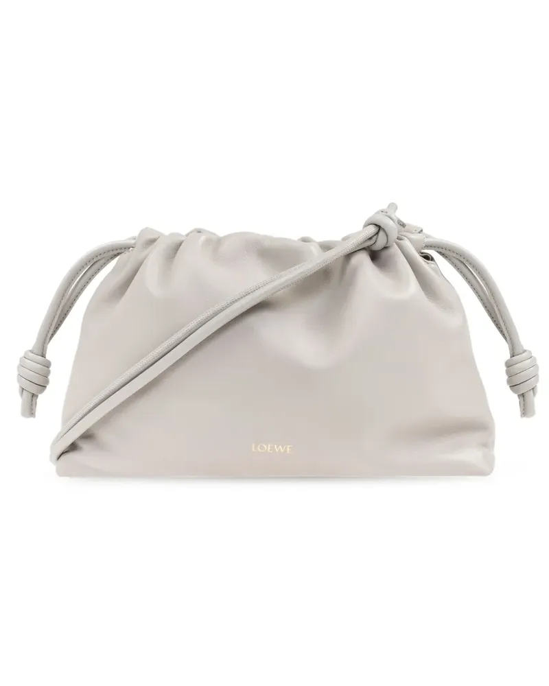 Loewe Mittelgroße 'Flamenco' Schultertasche - Grau Grau