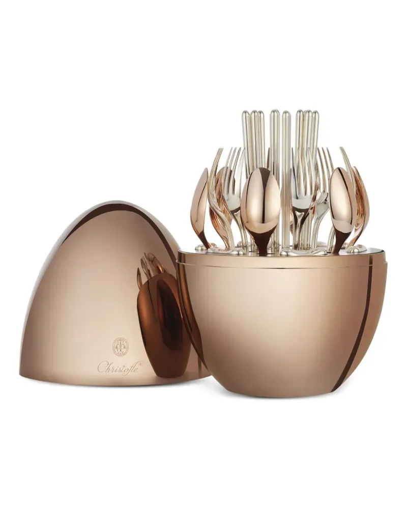 Christofle Mood Asia Precious Besteck-Set (6 Personen) - Rosa Rosa