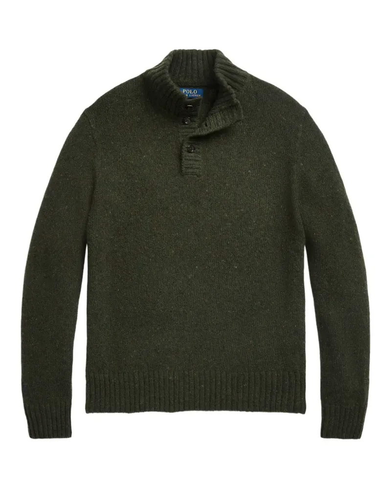 Ralph Lauren button mock-neck sweater - Grün Grün