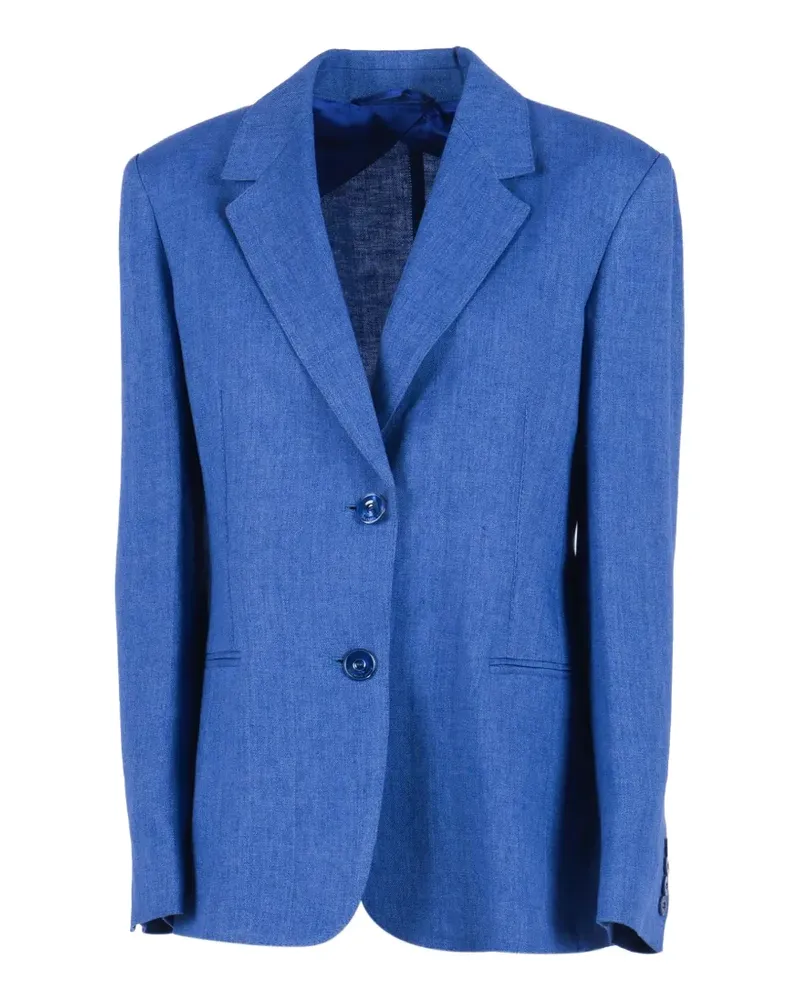 Max Mara Bello single-breasted blazer - Blau Blau