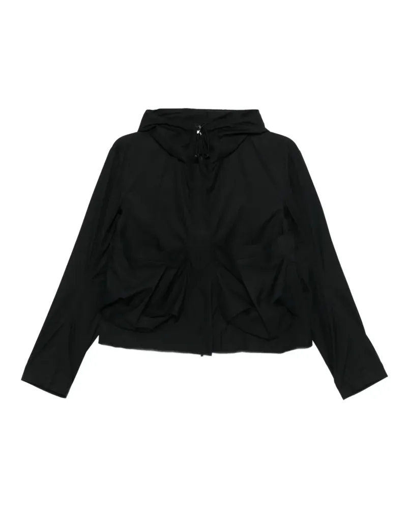 Studiorundholz hooded front-pocket jacket - Schwarz Schwarz