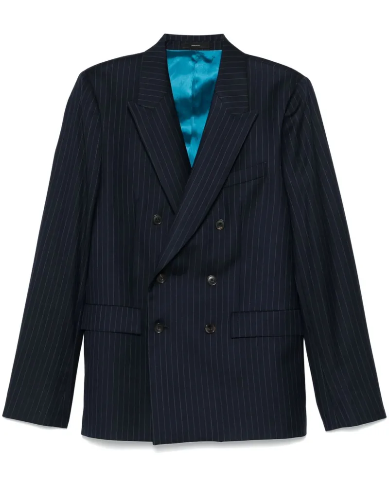 Paul Smith Sakko mit Nadelstreifen - Blau Blau