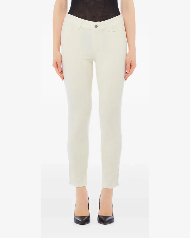 Liu Jo high-waisted corduroy denim - Nude Nude