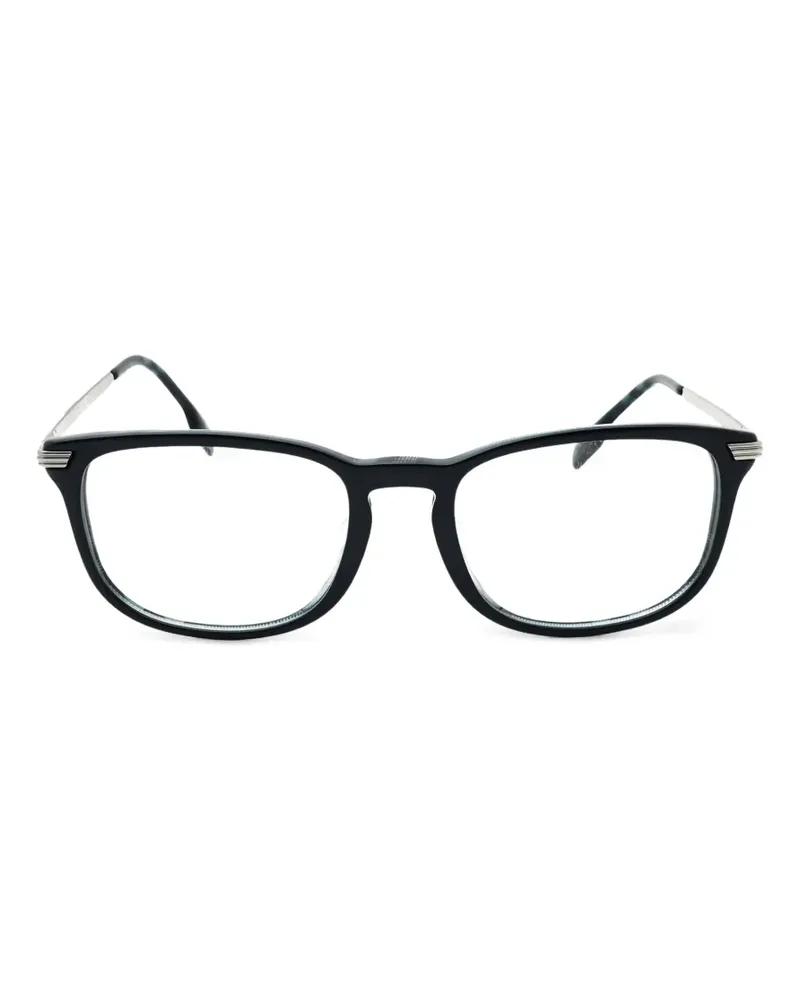 Burberry rectangle-frame glasses - Blau Blau