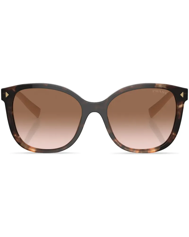 Prada Sonnenbrille in Schildpattoptik - Grün Grün