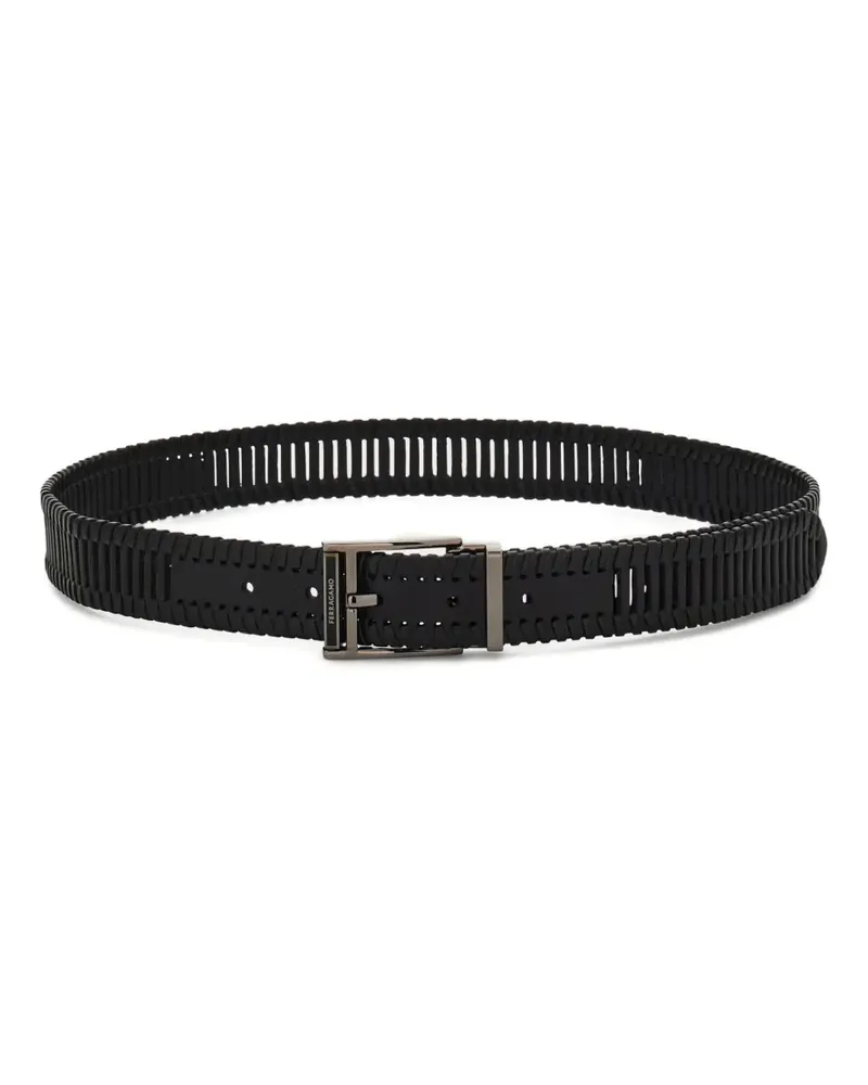 Ferragamo adjustable belt - Schwarz Schwarz