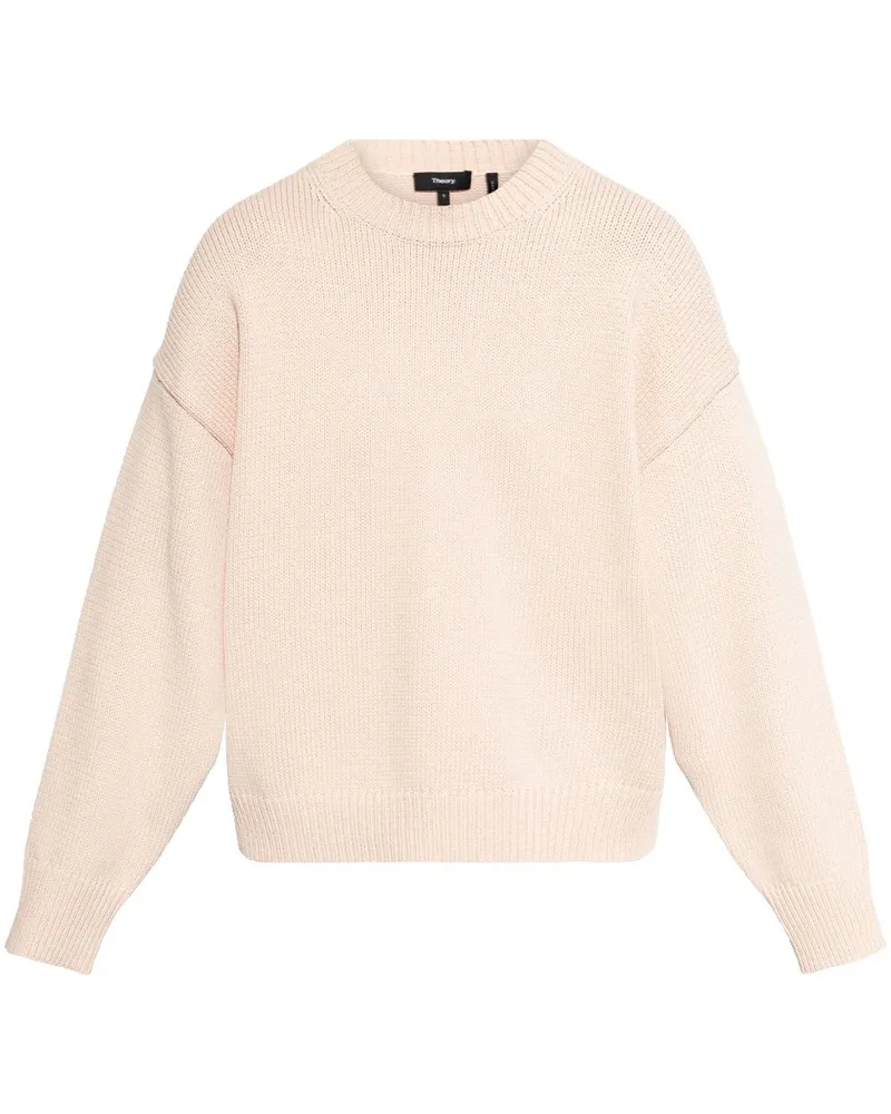 Theory Pullover mit Rundhalsausschnitt - Rosa Rosa