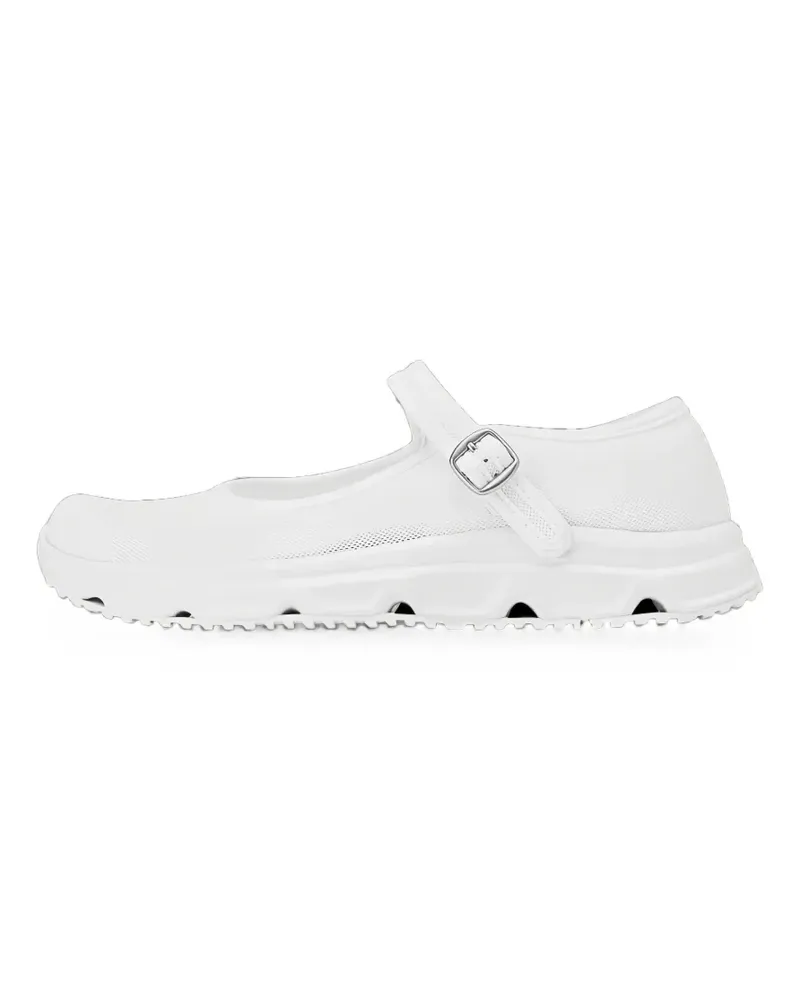 Salomon x Comme des Garcons RX 3.0 buckle-strap ballet flats - Weiß Weiß