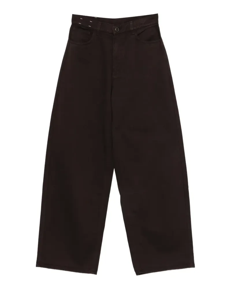 ALYSI Modern Drill Jeans - Braun Braun