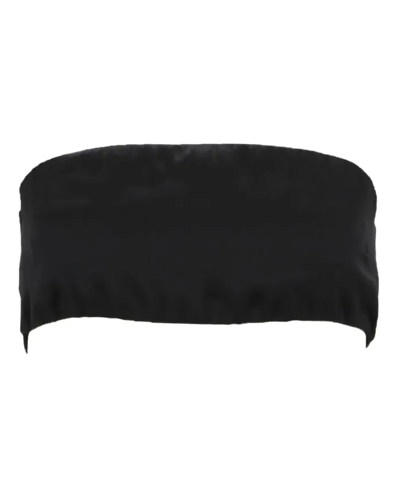 Tom Ford Bandeau-BH mit Klettverschluss - Schwarz Schwarz