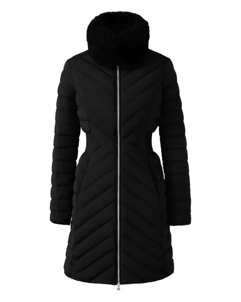 Mackage Gesteppter Lyris Mantel - Schwarz Schwarz