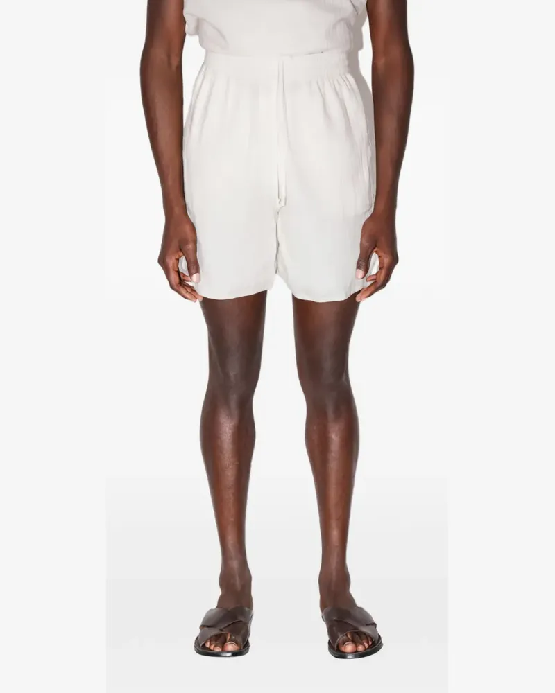 TRUE TRIBE Angel Weave shorts - Weiß Weiß