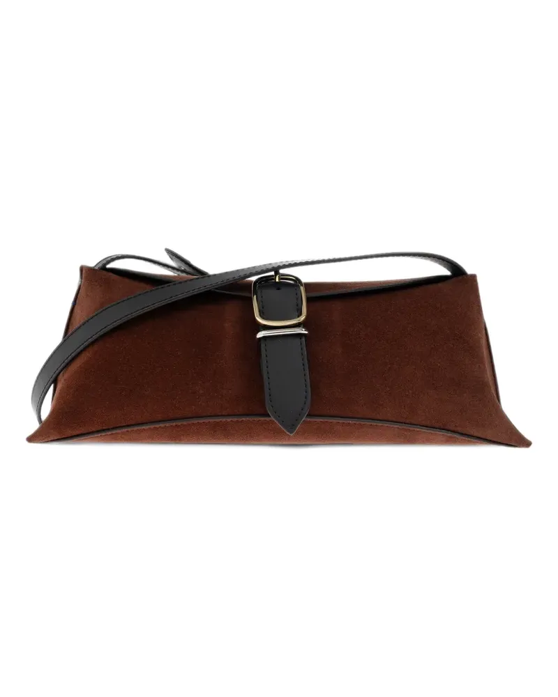 Paul Smith buckle-detail crossbody bag - Braun Braun