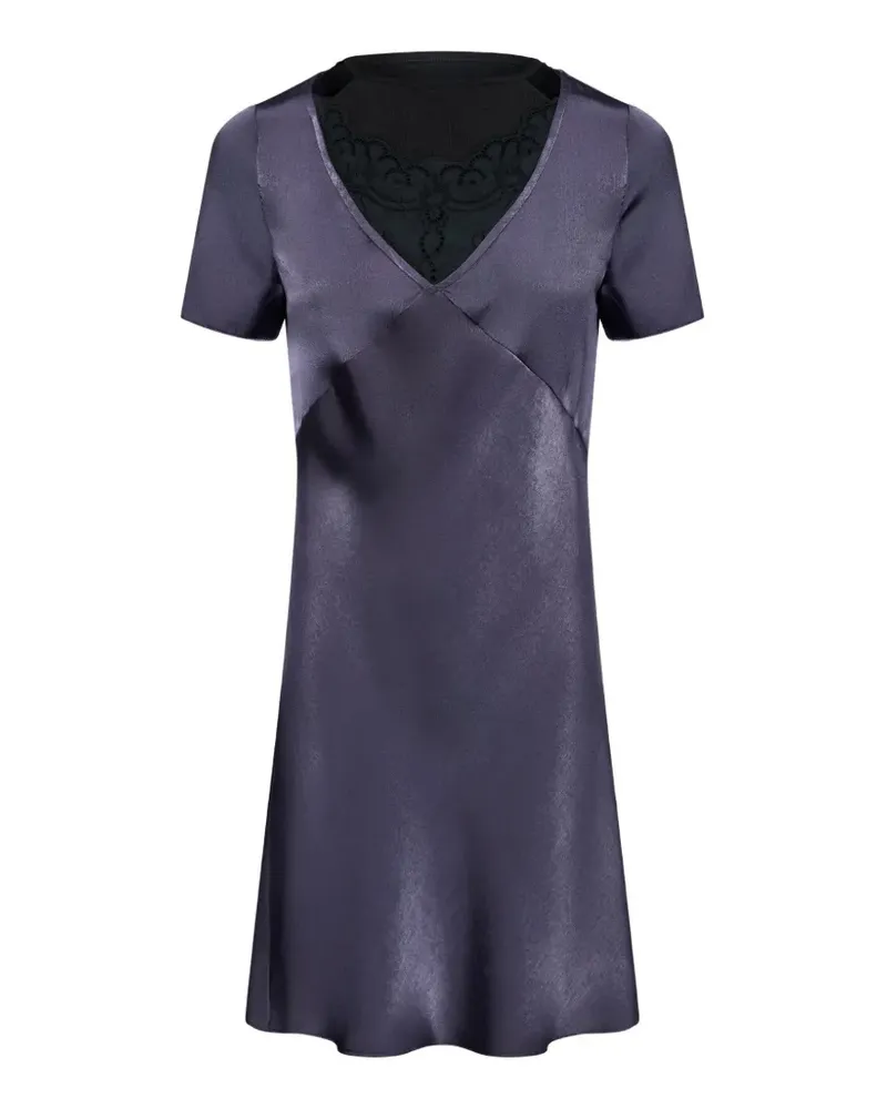 Maison Margiela Kleid im Layering-Look - Blau Blau