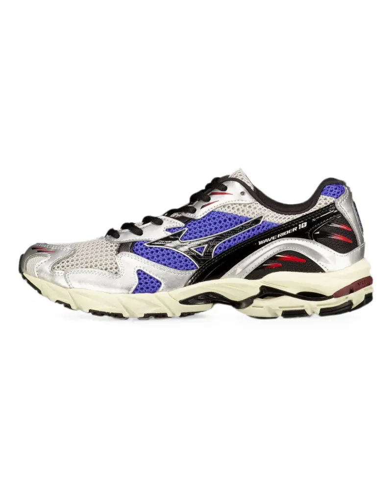 Mizuno Wave Rider 10 sneakers - Silber Silber