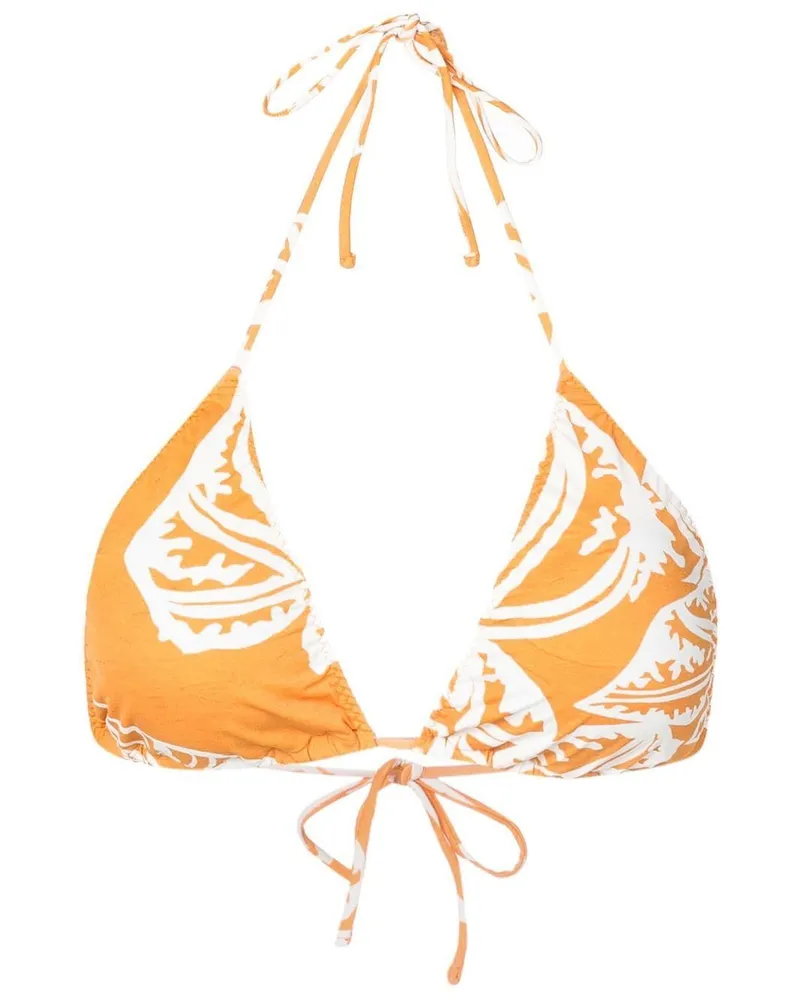 Clube Bossa Bikinioberteil mit Print - Gelb Gelb