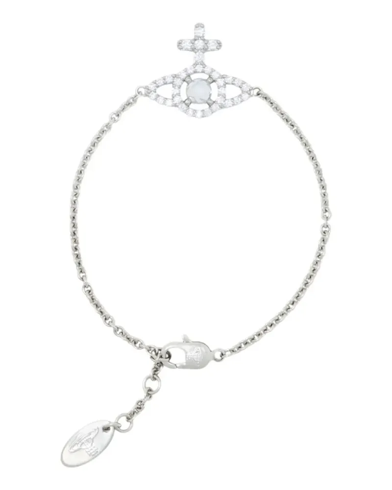 Vivienne Westwood Olympia Armband mit Orb - Silber Silber