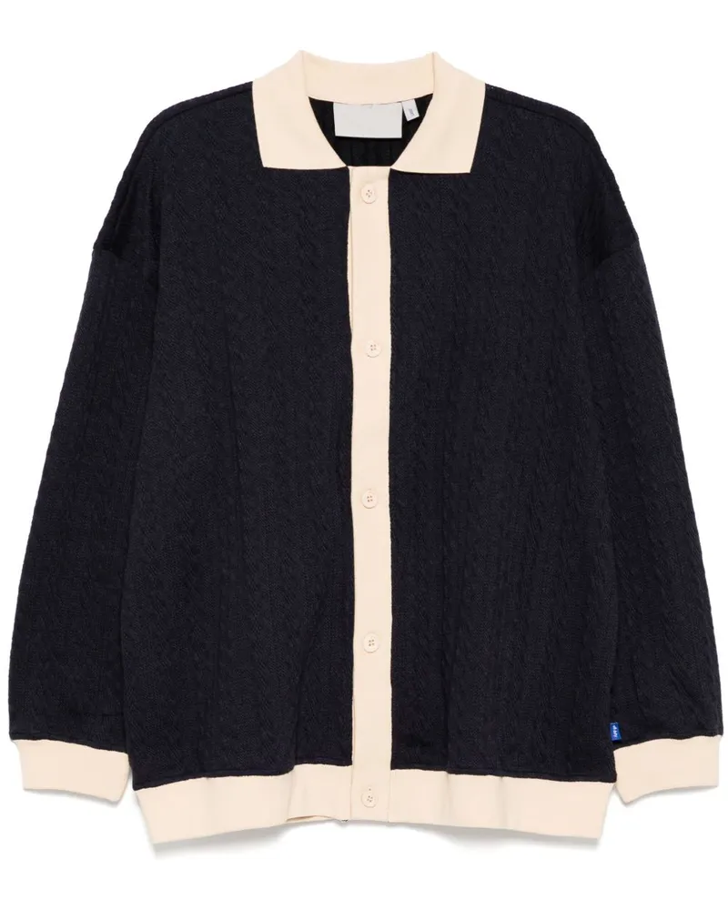 OFF DUTY Maher Cardigan - Blau Blau