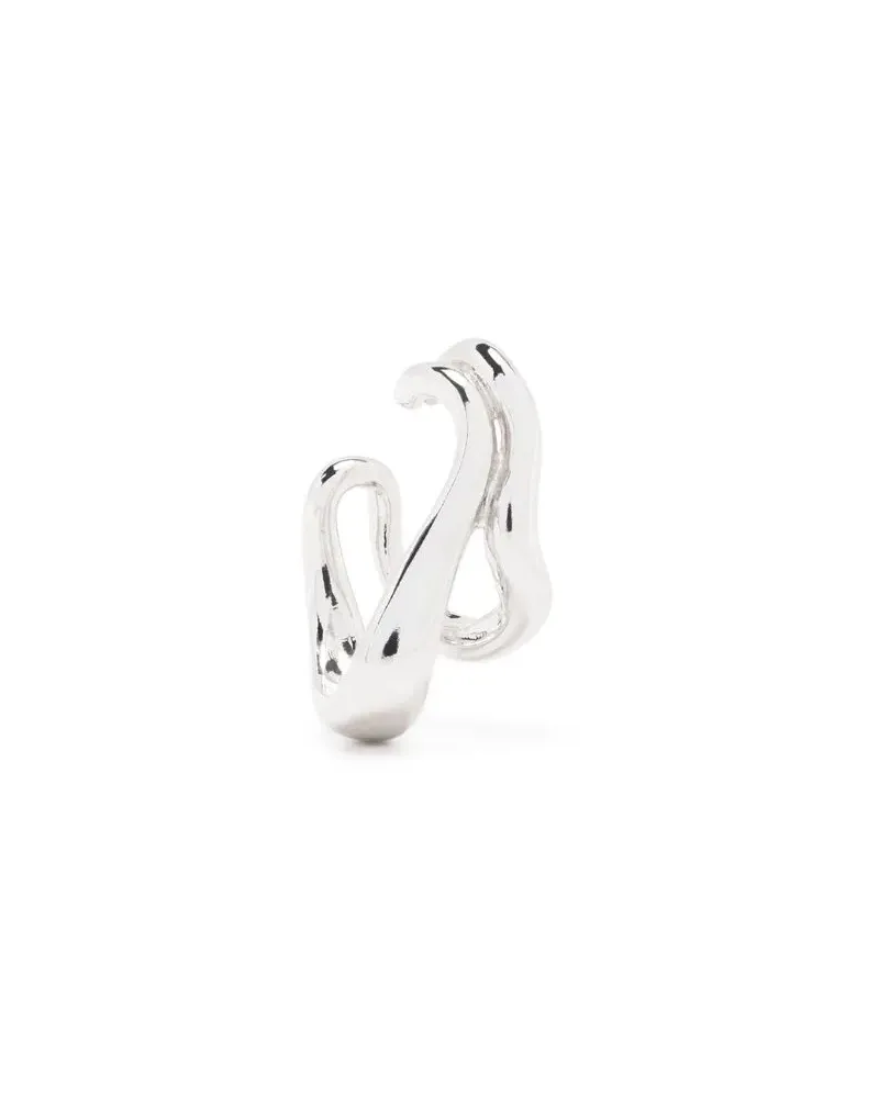 Maria Black River Ear Cuff - Silber Silber