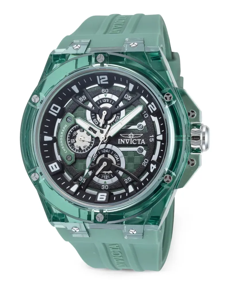 Invicta Racing Armbanduhr 46mm - Grün Grün