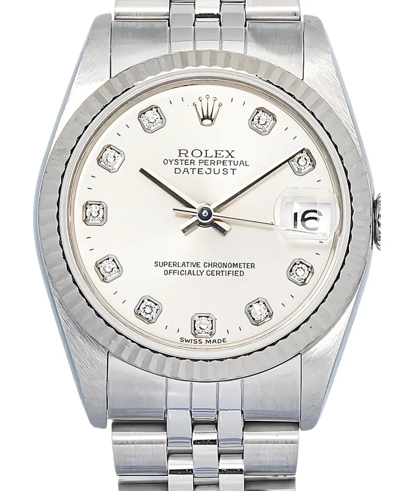 Rolex Datejust Armbanduhr 31mm - Silber Silber