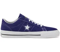 Canvas-Sneakers mit Sternverzierung - Violett