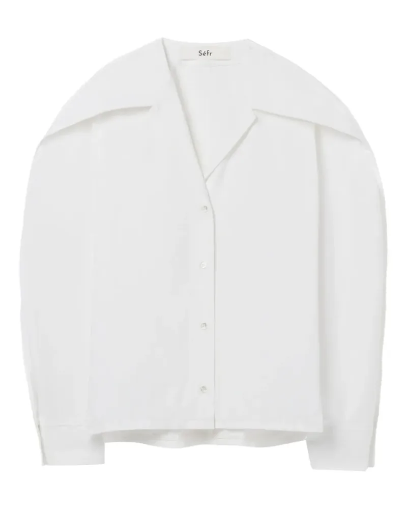 Séfr Klassisches Hemd - Weiß Weiß