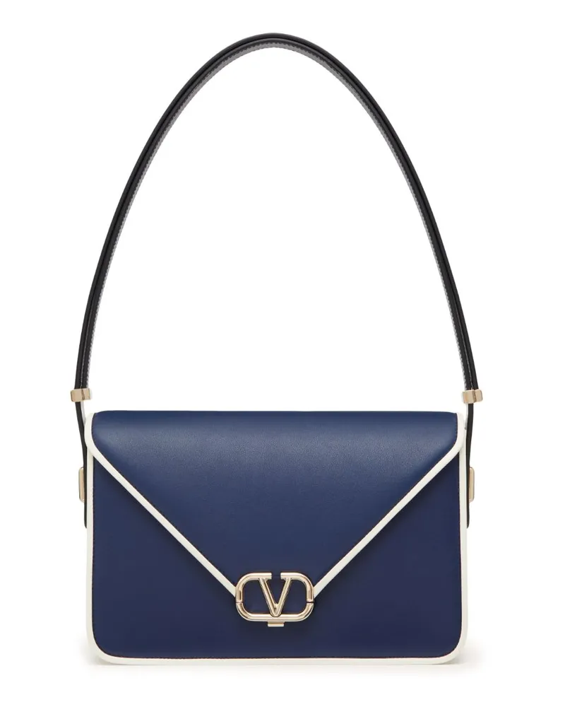 Valentino Garavani Zweifarbige Tasche - Blau Blau