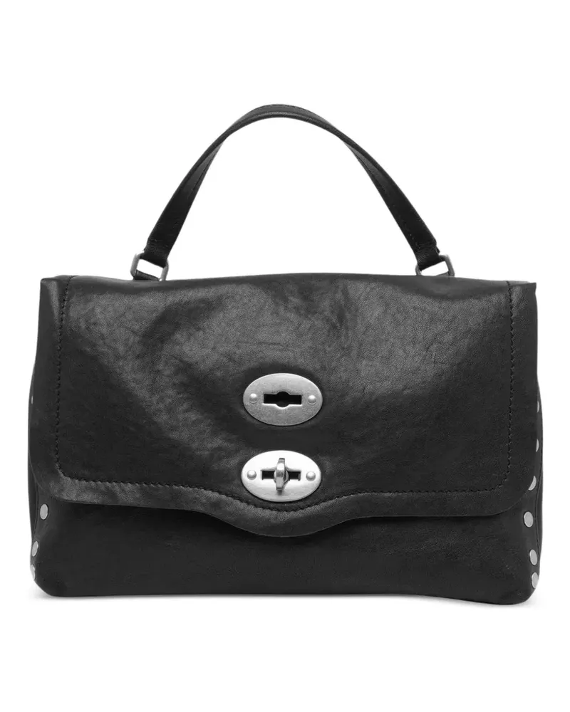 Zanellato Postina Tote Bag mit Nieten - Braun Braun