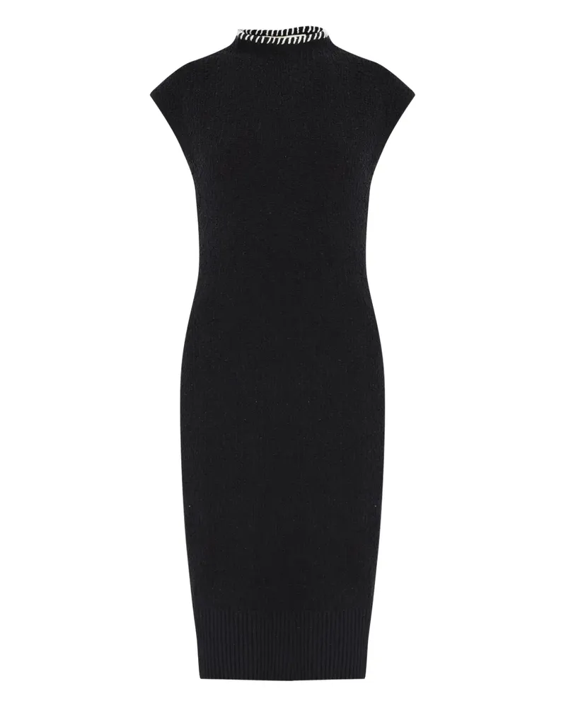 Osklen Kleid aus Trikotstrick - Schwarz Schwarz