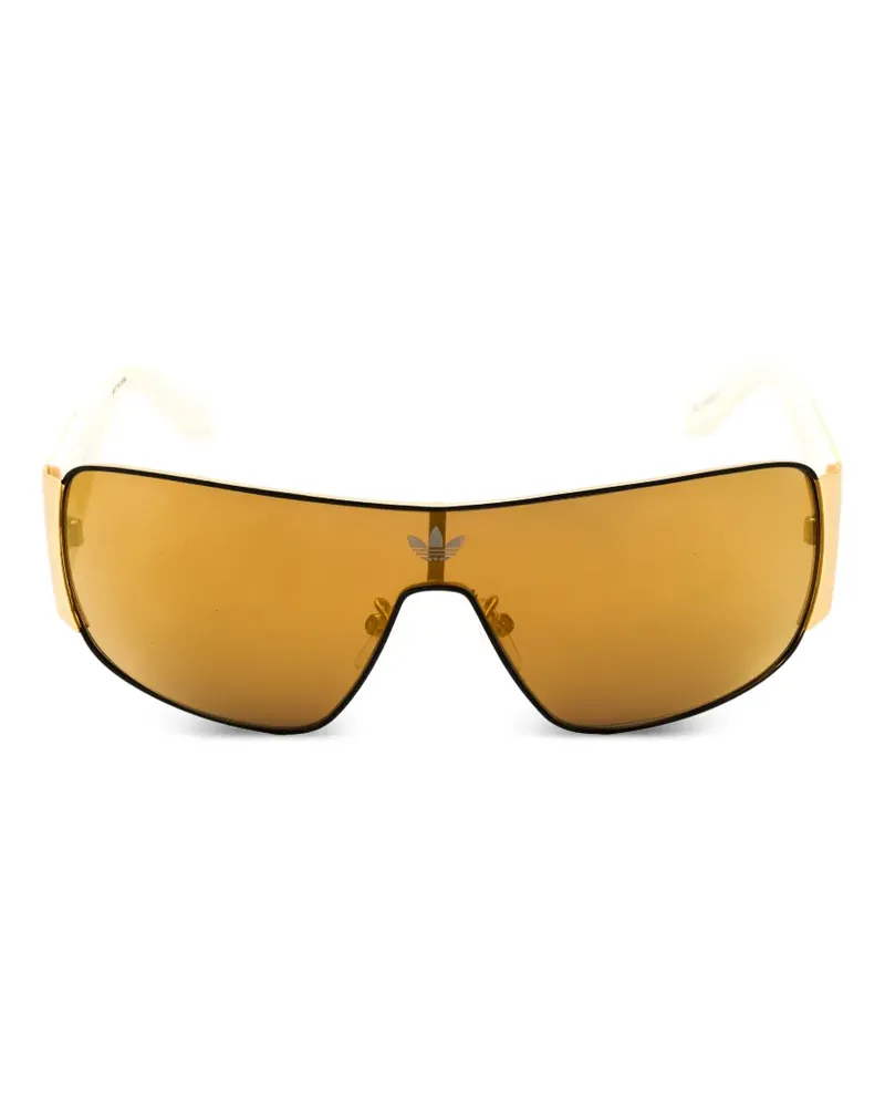 adidas Sonnenbrille mit Shield-Gestell - Gelb Gelb