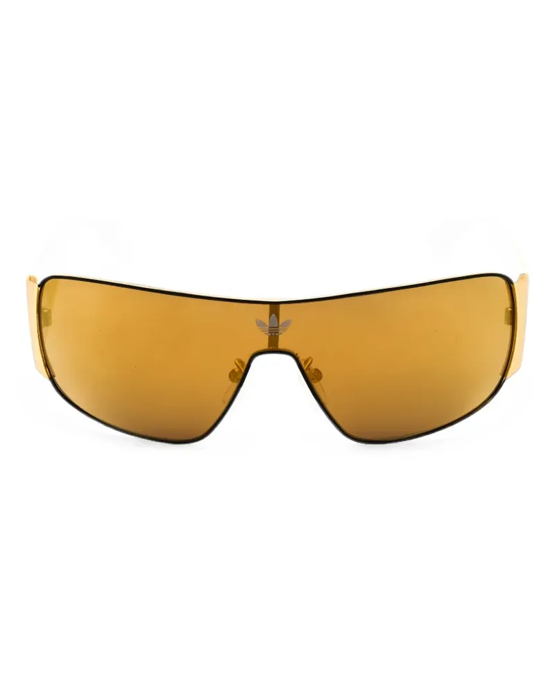 adidas Sonnenbrille mit Shield-Gestell - Gelb Gelb