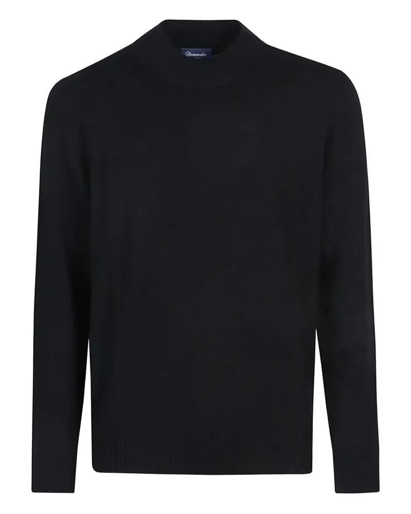 Drumohr  mock-neck wool sweater - Schwarz Schwarz