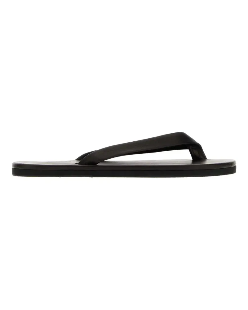 AURALEE Flip-Flops mit Zehensteg - Schwarz Schwarz